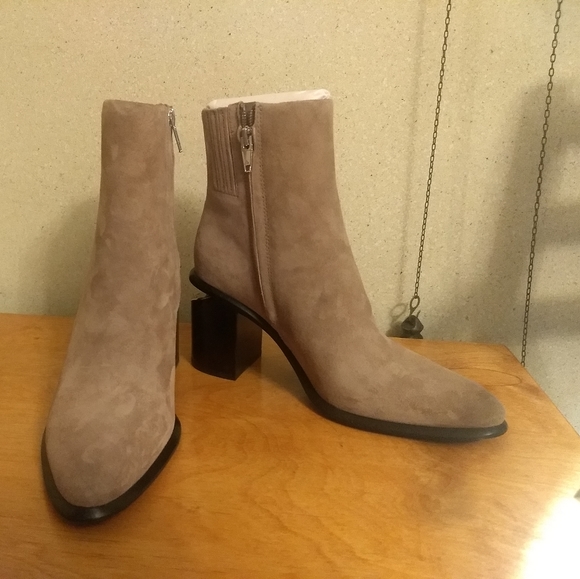 alexander wang suede booties